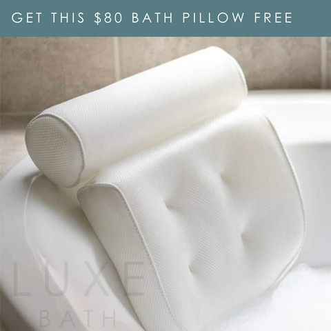 Oferta anticipada del Black Friday: puente de baño + almohada de baño GRATIS 