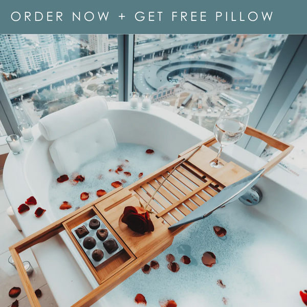 Bath Bridge By LuxeBath™ + FREE Bath Pillow