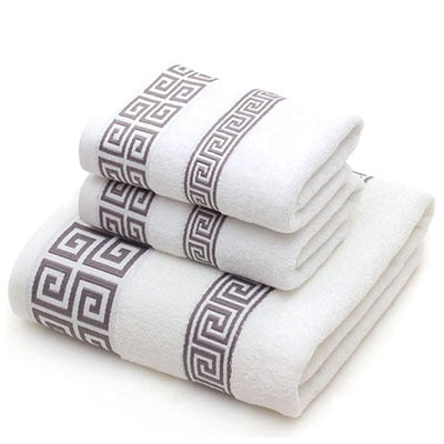 Cotton Plush Towel Set by LUXEBATH™