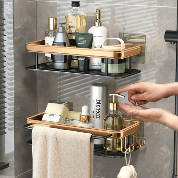 Gold Shower Shelf By LuxeBath™